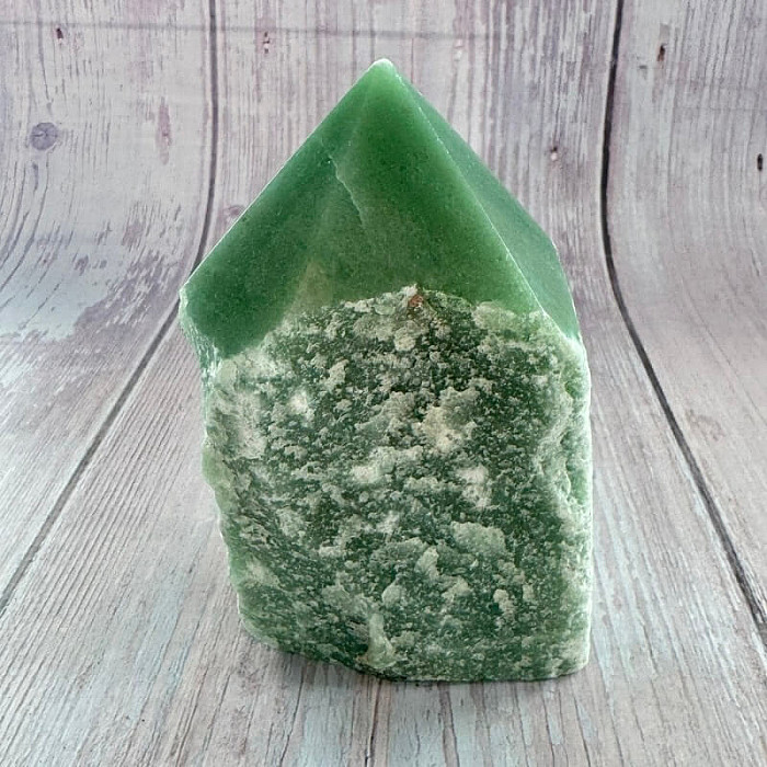 Avanturín zelený špice Brazílie 9 - cca 6