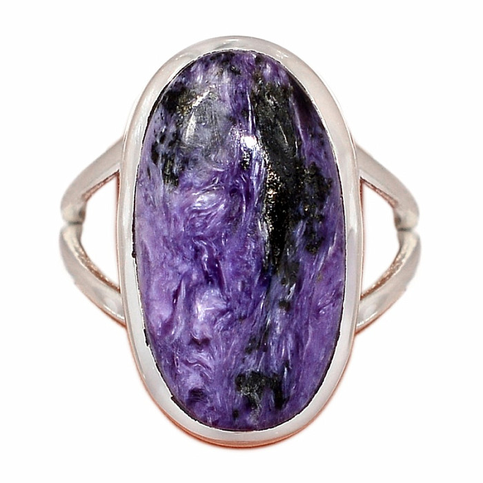 Čaroit prsten stříbro Ag 925 R27 - 50 mm (US 5)