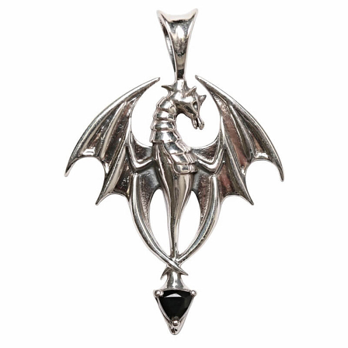 Designový přívěsek onyx stříbro Ag 925 P113 - 2