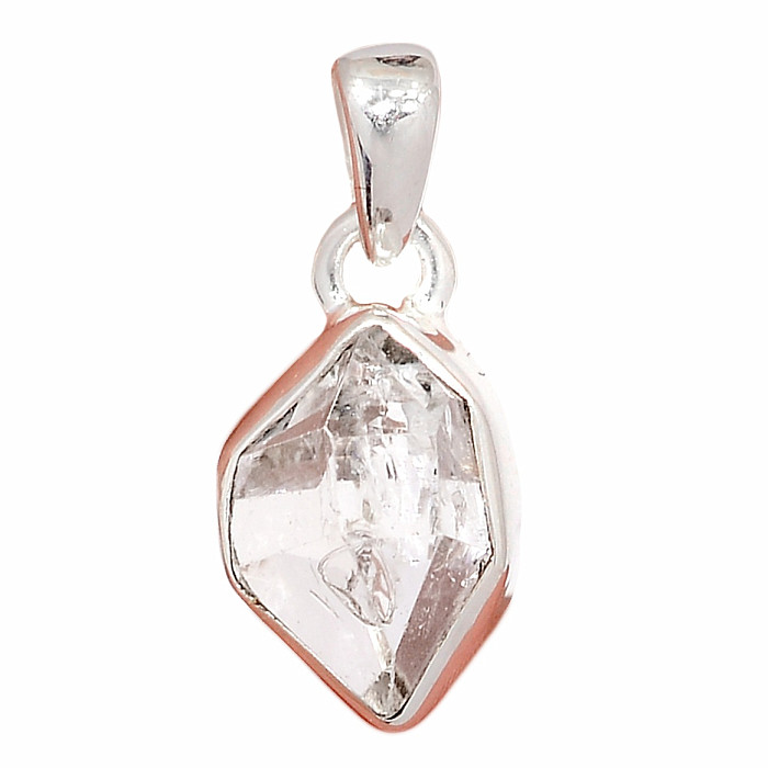 Herkimer diamant přívěsek stříbro Ag 925 P3333 - 1