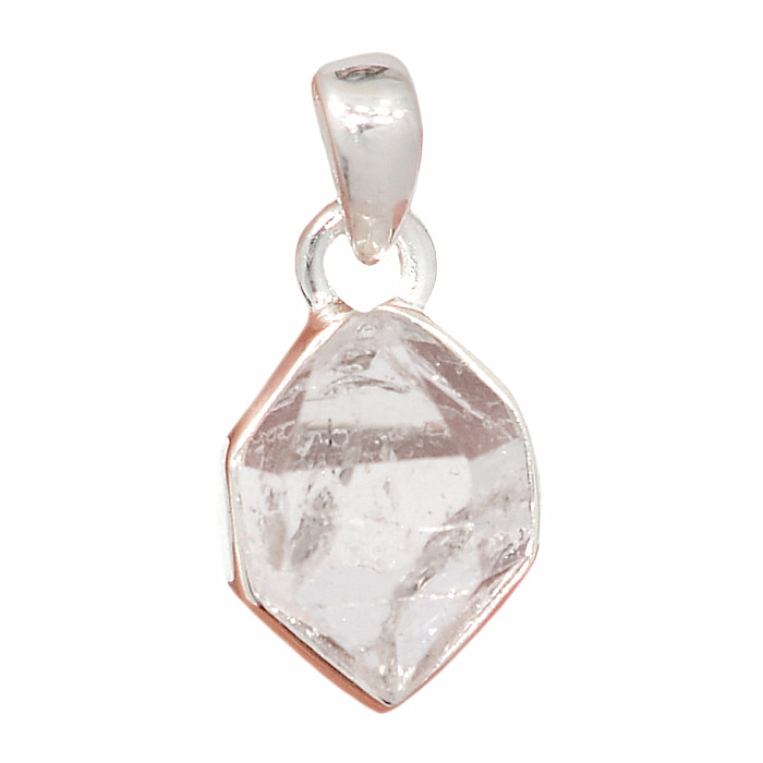 Herkimer diamant přívěsek stříbro Ag 925 P3357 - 1
