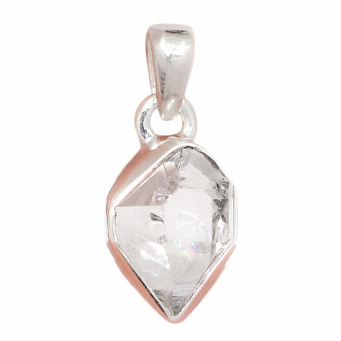 Herkimer diamant přívěsek stříbro Ag 925 P3366 - 1