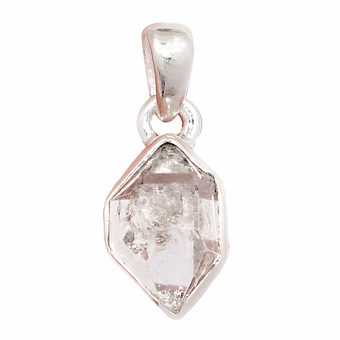 Herkimer diamant přívěsek stříbro Ag 925 P3417 - 1