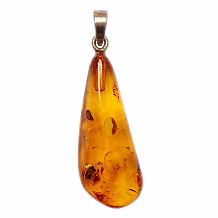 Jantar přívěsek stříbro Ag 925 č. 12 - 3