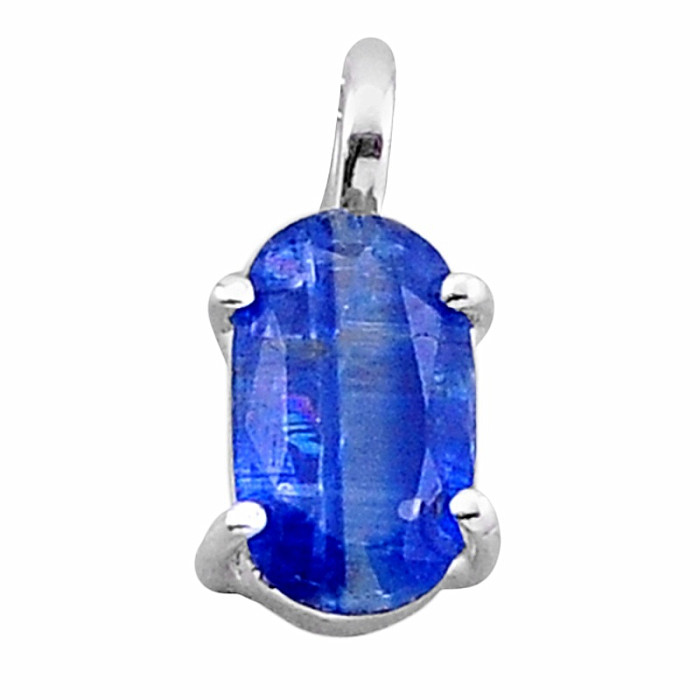 Kyanit modrý broušený přívěsek stříbro Ag 925 43522 - 1