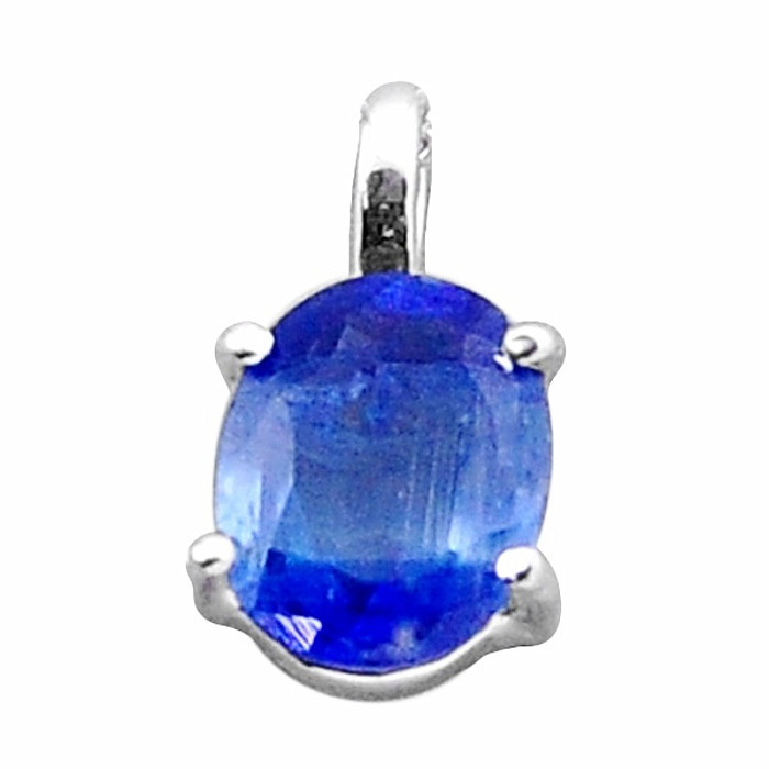 Kyanit modrý broušený přívěsek stříbro Ag 925 43534 - 0