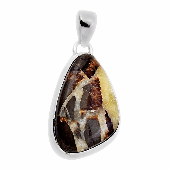 Septárie přívěsek stříbro Ag 925 35048 - 3 cm