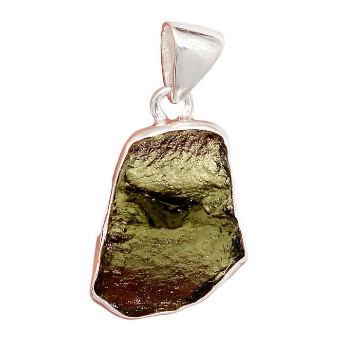 Vltavín přívěsek stříbro Ag 925 P672 - 1