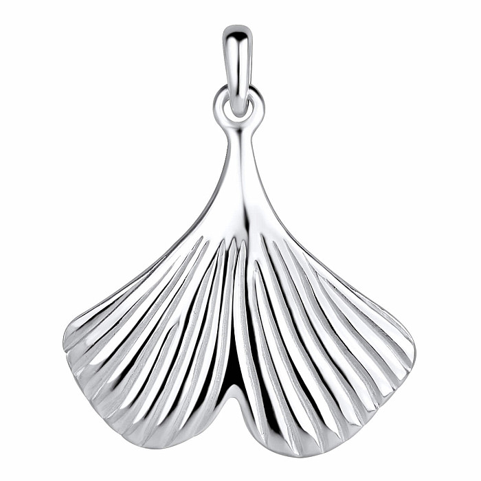 23829 Stříbrný přívěsek GINKGO 20 mm - 20 mm