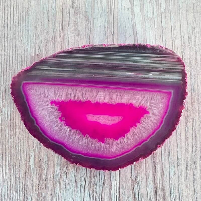 Achát leštěný plátek 40 - cca 9