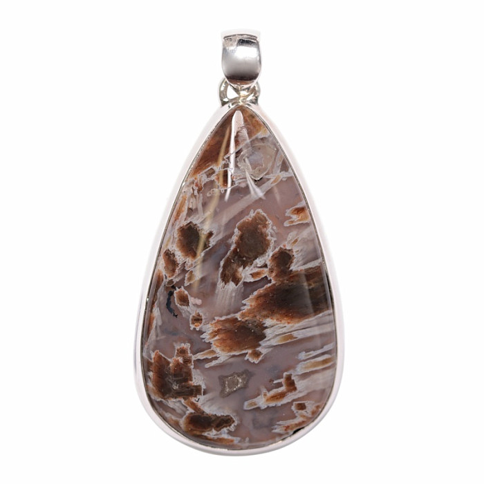 Achát trubičkový přívěsek stříbro Ag 925 P360 - 4