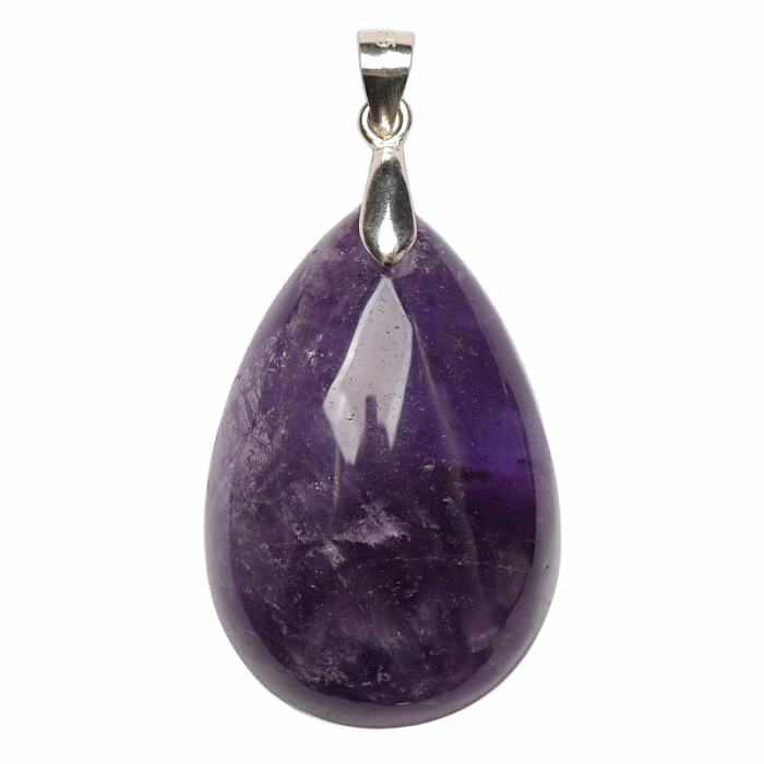 Ametyst přívěsek stříbro Ag 925 č. 13 - 2