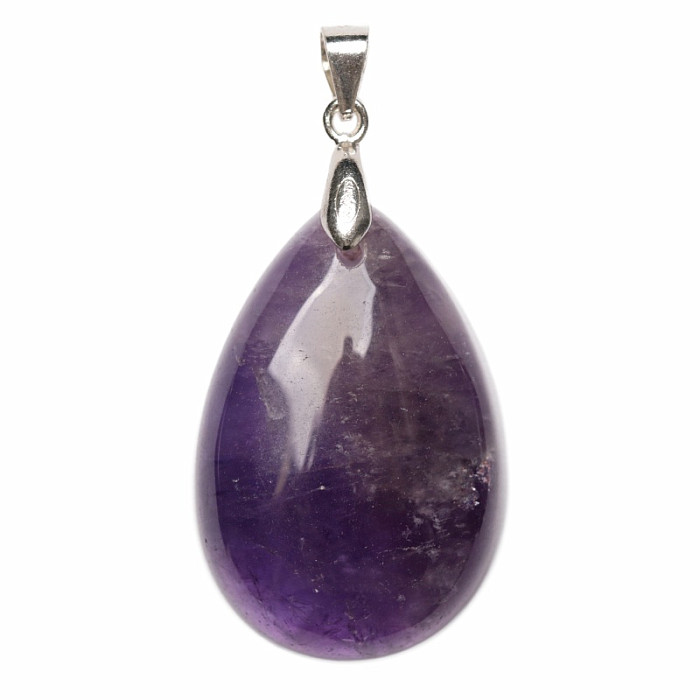 Ametyst přívěsek stříbro Ag 925 č. 17 - 2