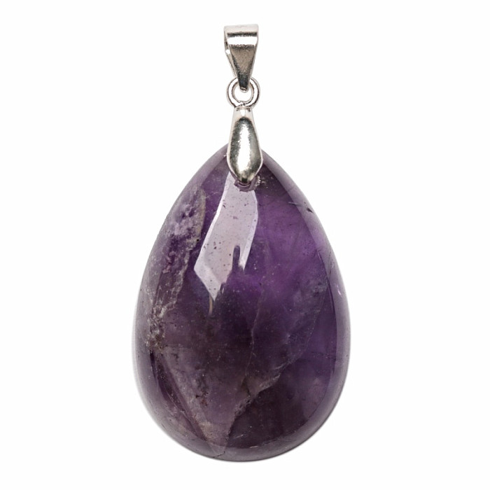 Ametyst přívěsek stříbro Ag 925 č. 19 - 2