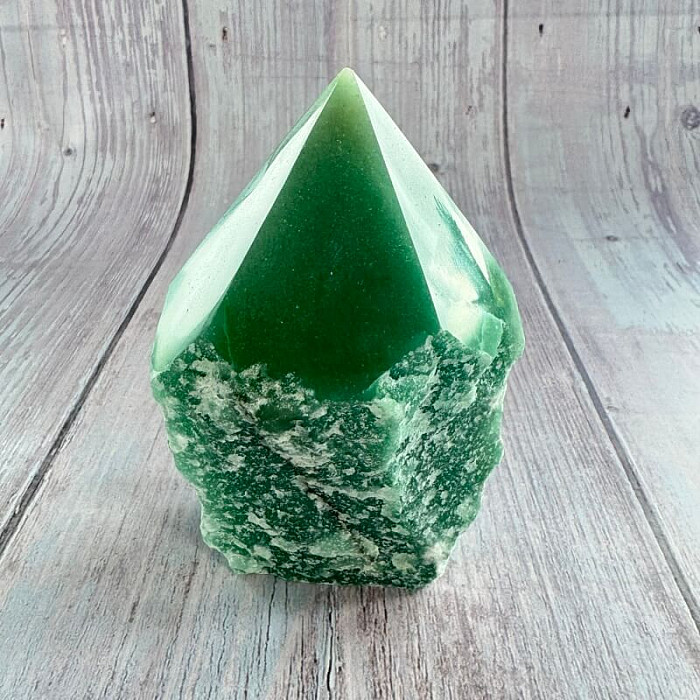 Avanturín zelený špice Brazílie 13 - cca 6