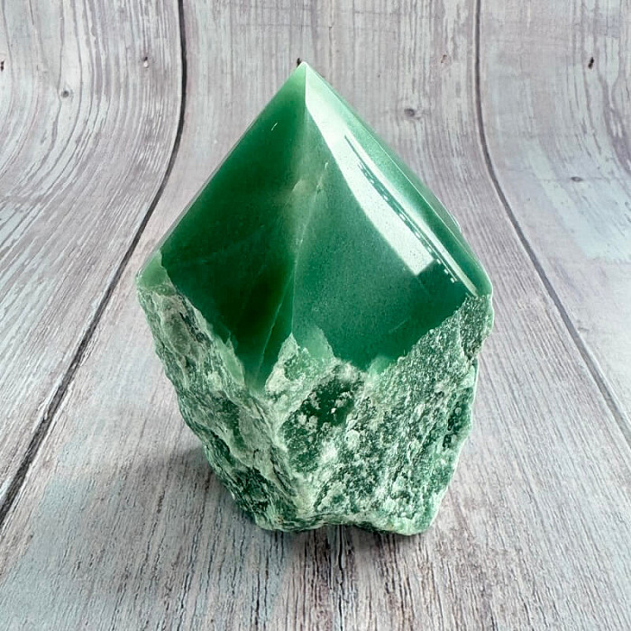 Avanturín zelený špice Brazílie 15 - cca 6