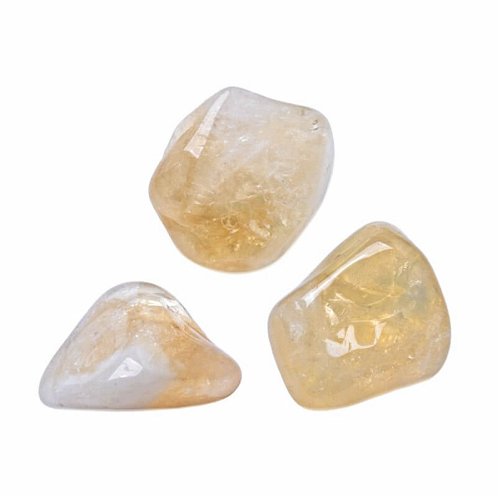 Citrín tromlovaný - JUMBO - cca 5 - 6 cm