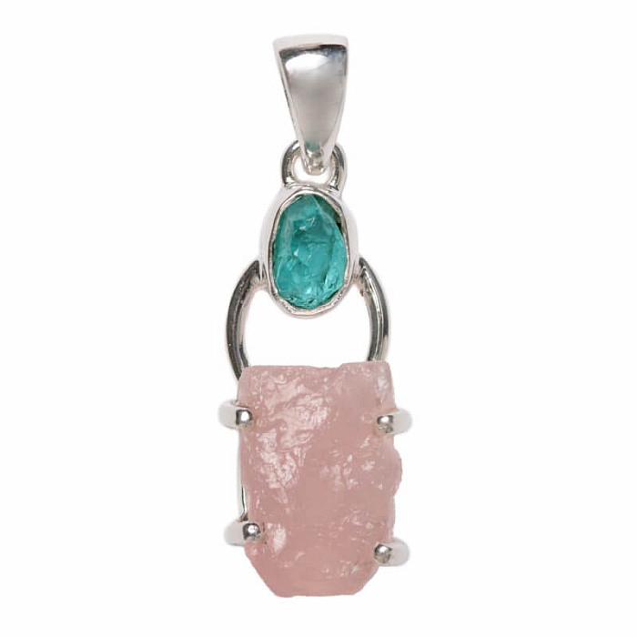 Designový přívěsek růženín stříbro Ag 925 P324 - 2