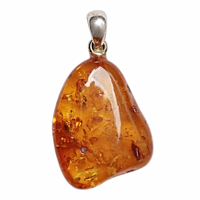 Jantar přívěsek stříbro Ag 925 č. 14 - 3