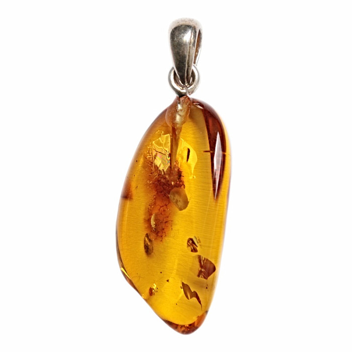 Jantar přívěsek stříbro Ag 925 č. 17 - 2