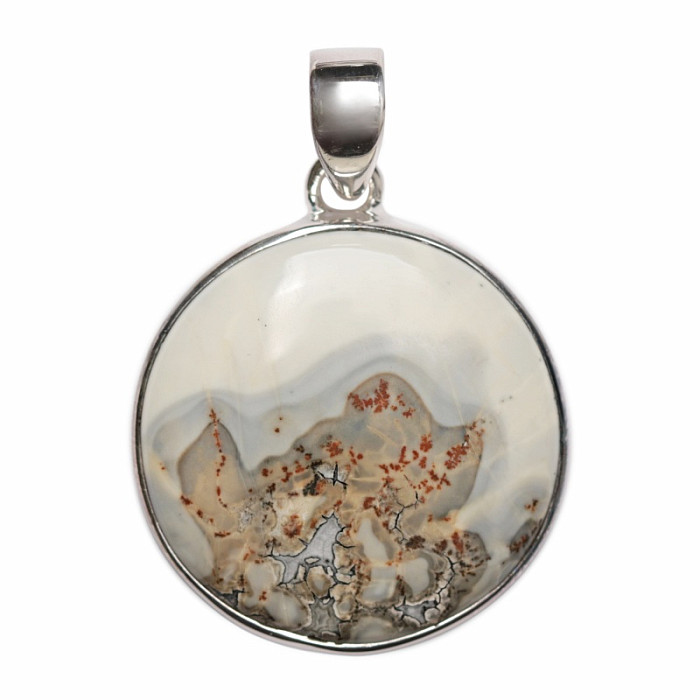 Jaspis indonéský Malingano přívěsek stříbro Ag 925 P152 - 2