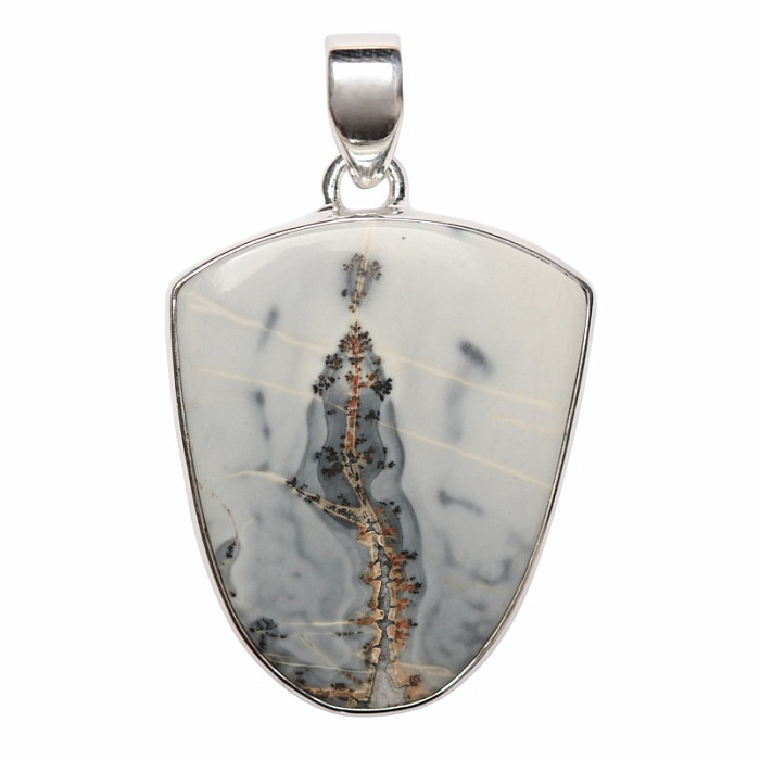 Jaspis indonéský Malingano přívěsek stříbro Ag 925 P173 - 2