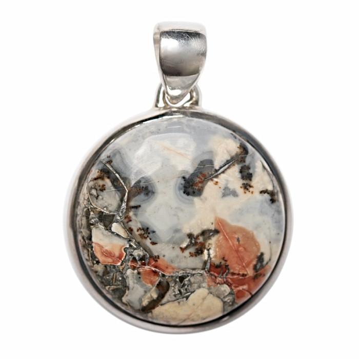 Jaspis indonéský Malingano přívěsek stříbro Ag 925 P330 - 2