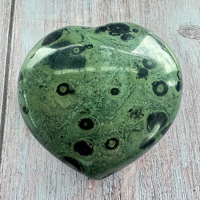 Jaspis kambaba leštěný Madagaskar Srdce M9-5 - cca 9