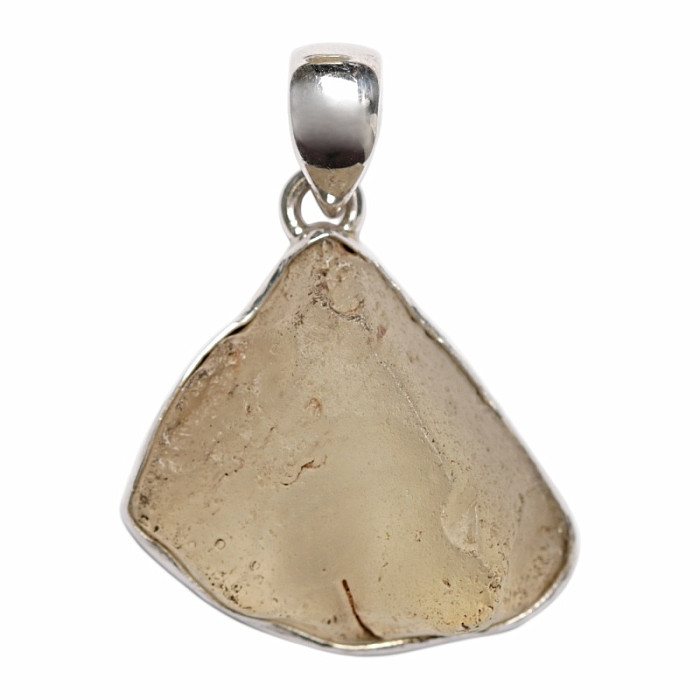 Libyjské pouštní sklo přívěsek stříbro Ag 925 B345 - 2