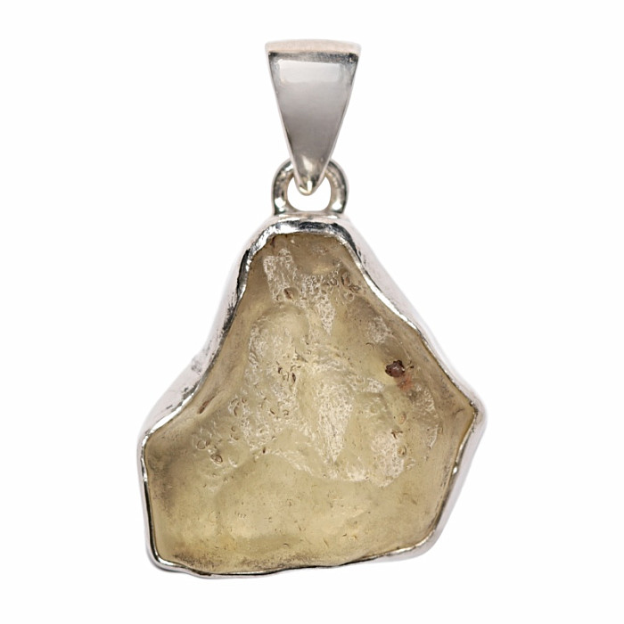 Libyjské pouštní sklo přívěsek stříbro Ag 925 B369 - 2
