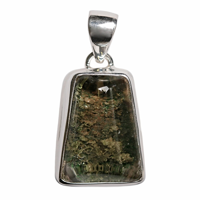 Lodolit - křišťál s inkluzemi přívěsek stříbro Ag 925 P1386 - 2