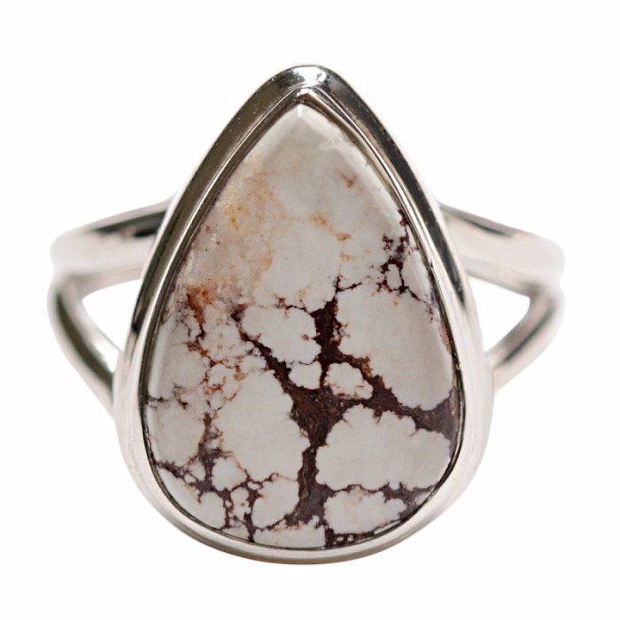 Magnezit Wild horse prsten stříbro Ag 925 R262 - 56 mm (US 7