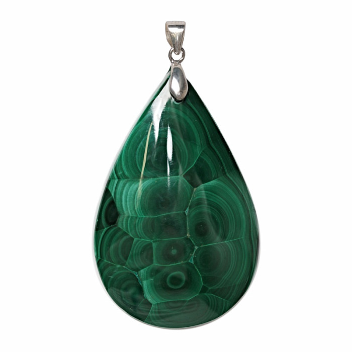 Malachit přívěsek stříbro Ag 925 č. 14 - 4