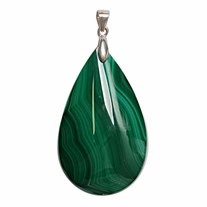 Malachit přívěsek stříbro Ag 925 č. 5 - 4