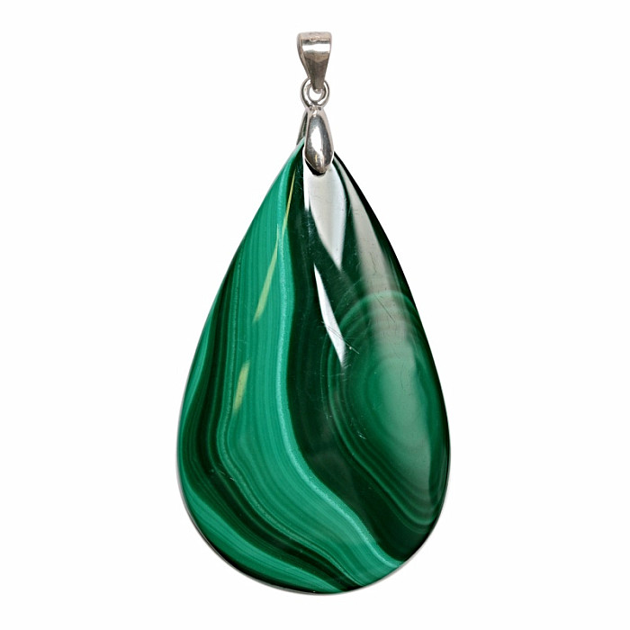 Malachit přívěsek stříbro Ag 925 č. 7 - 4