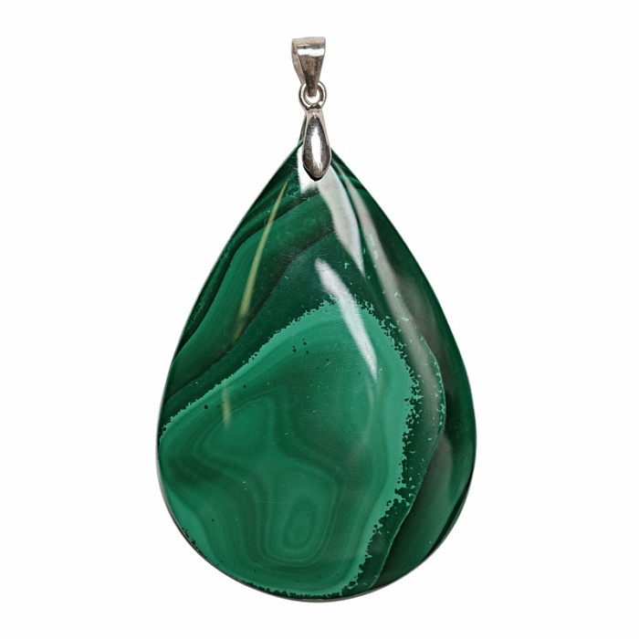 Malachit přívěsek stříbro Ag 925 č. 9 - 4