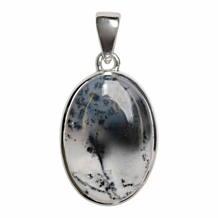 Opál dendritický přívěsek stříbro Ag 925 P19 - 2