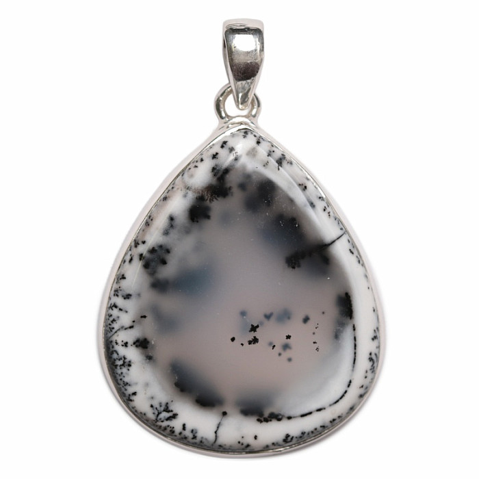 Opál dendritický přívěsek stříbro Ag 925 P2940 - 3