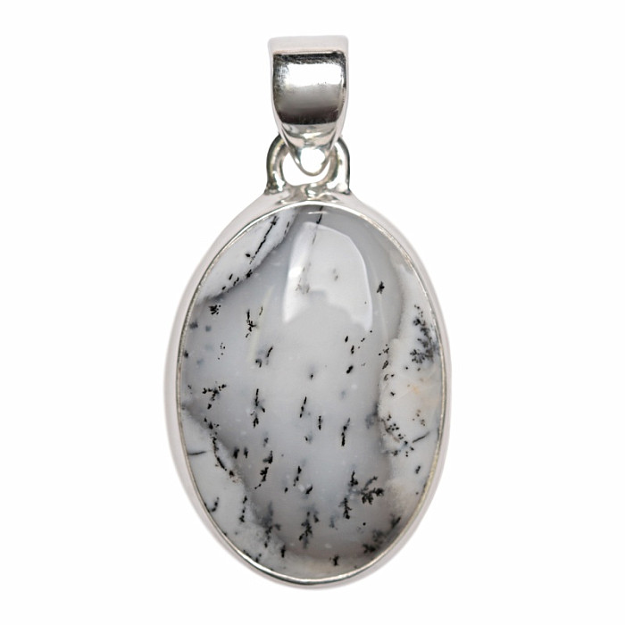 Opál dendritický přívěsek stříbro Ag 925 P3221 - 2