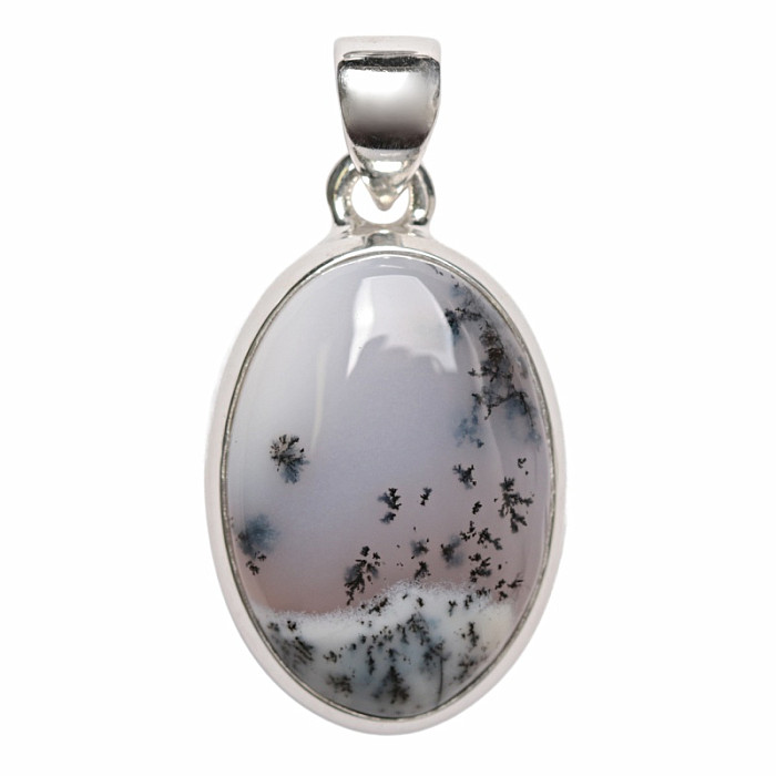 Opál dendritický přívěsek stříbro Ag 925 P3242 - 2