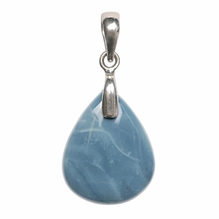 Opál modrý přívěsek stříbro Ag 925 č. 7 - 2