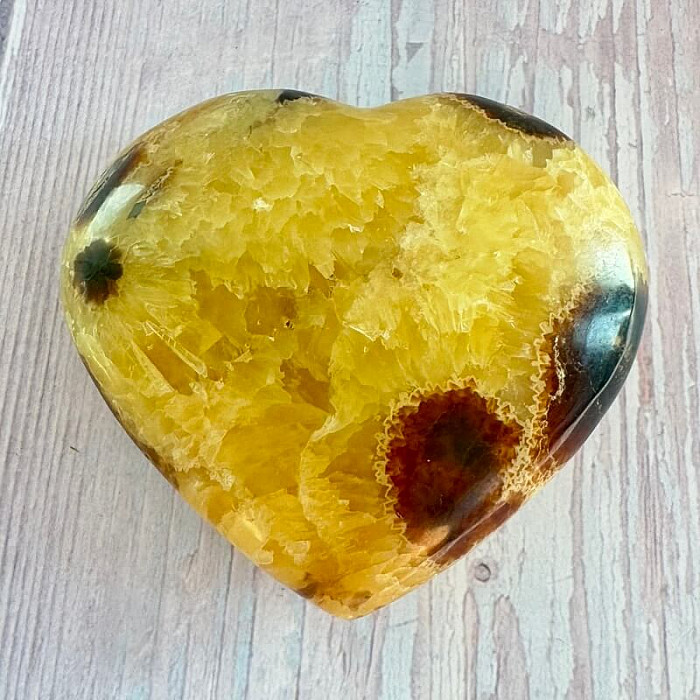 Septárie leštěná Madagaskar Srdce P6-20 - cca 7