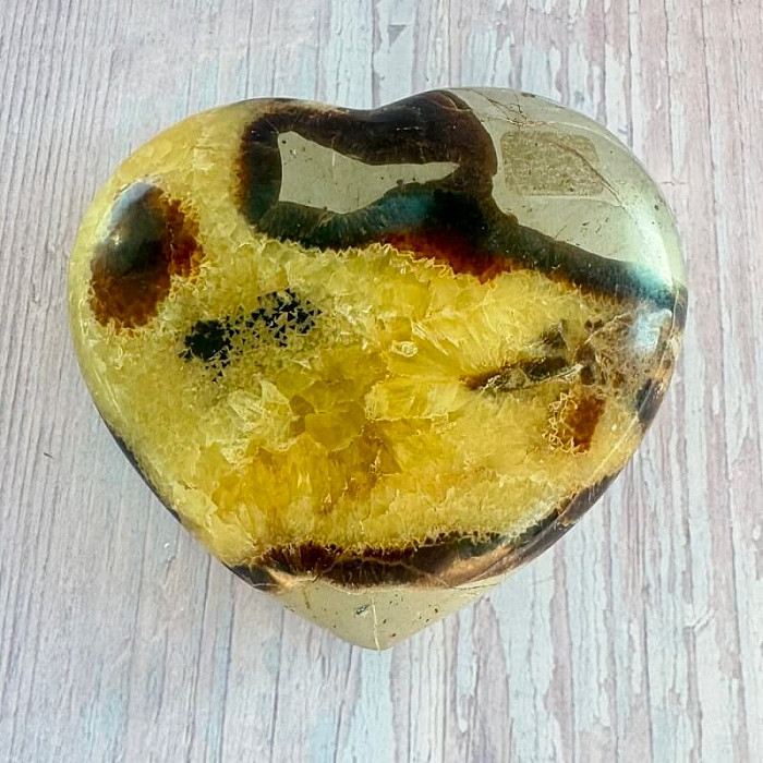 Septárie leštěná Madagaskar Srdce P6-21 - cca 8