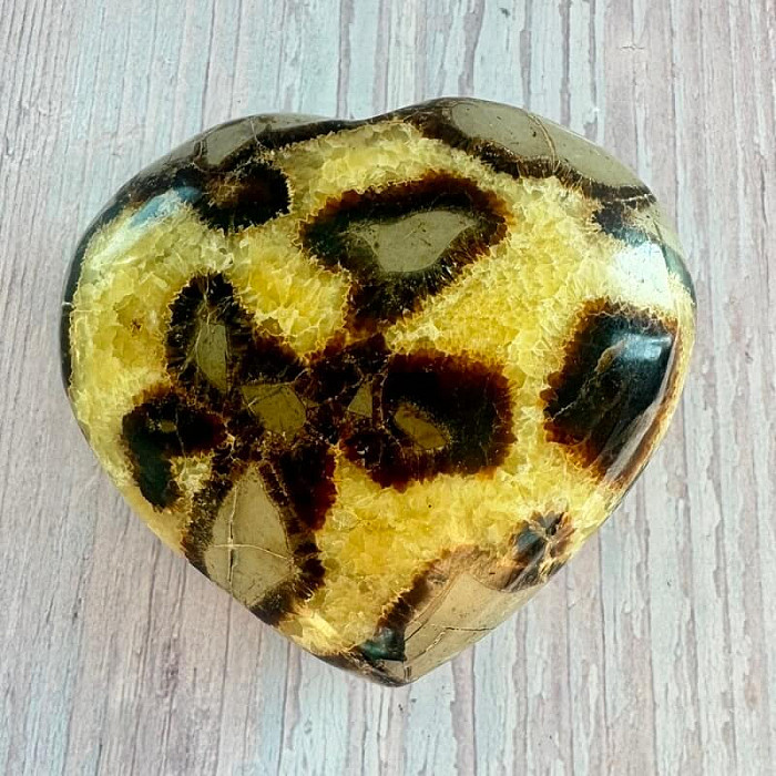 Septárie leštěná Madagaskar Srdce P6-23 - cca 7