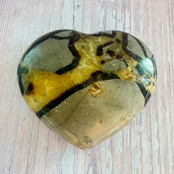 Septárie leštěná Madagaskar Srdce P6-26 - cca 7