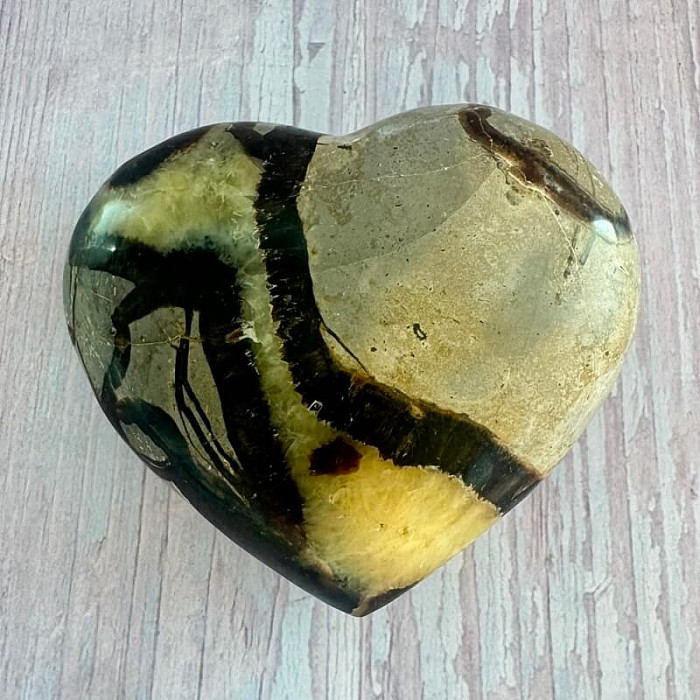 Septárie leštěná Madagaskar Srdce P6-27 - cca 7