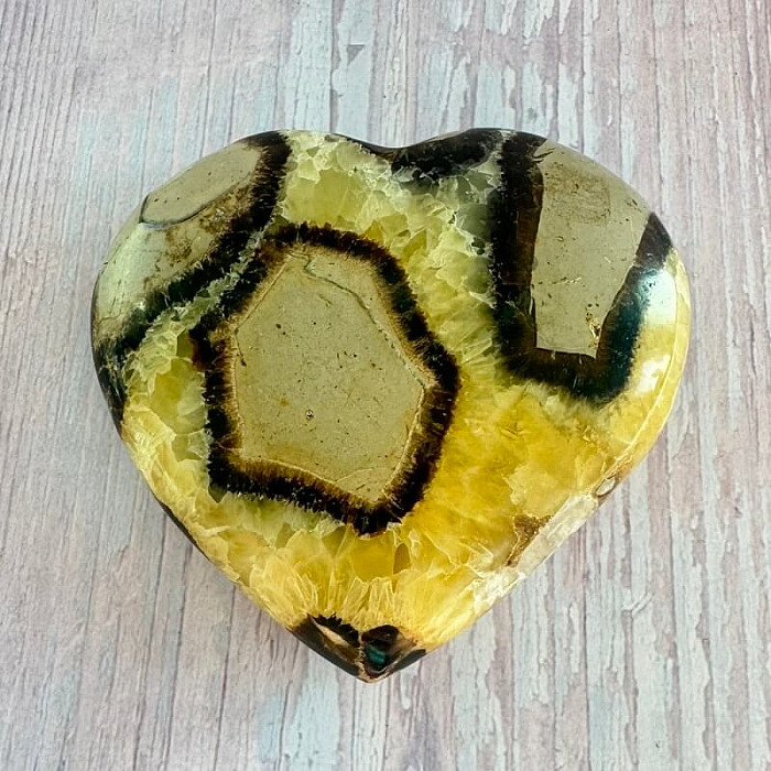 Septárie leštěná Madagaskar Srdce P6-28 - cca 7