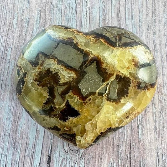 Septárie leštěná Madagaskar Srdce P7-1 - cca 8