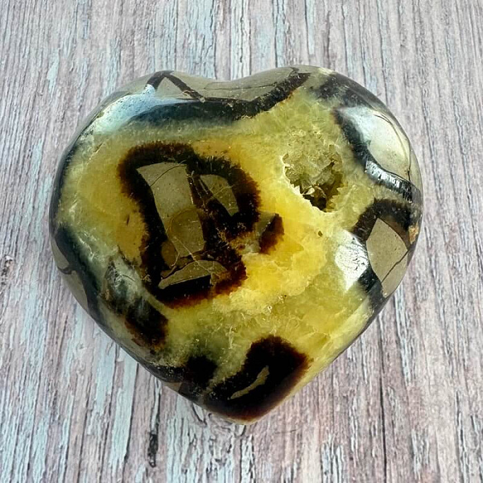 Septárie leštěná Madagaskar Srdce P7-10 - cca 7