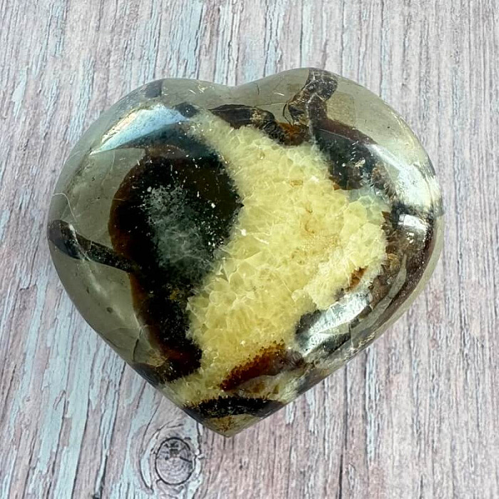 Septárie leštěná Madagaskar Srdce P7-4 - cca 7